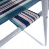 Scaun pliabil gradina, camping, pescuit, model dungi, albastru, 44x50x75 cm, Bergamo, Trizand
