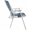 Scaun pliabil gradina, camping, pescuit, model dungi, albastru, 44x50x75 cm, Bergamo, Trizand