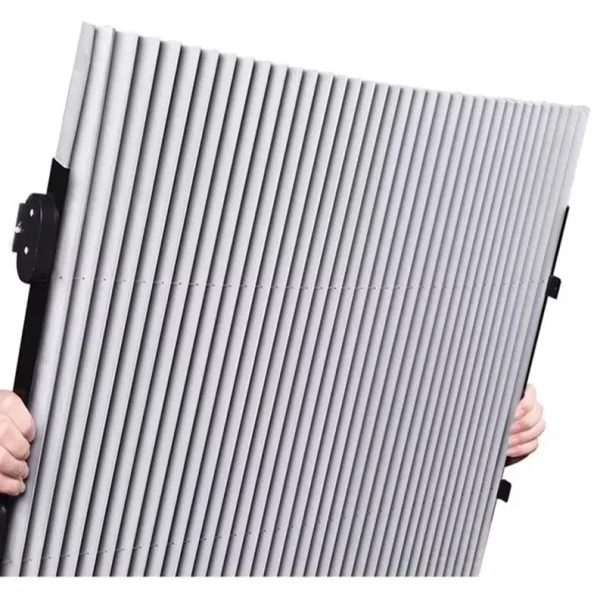 Parasolar auto retractabil de tip "Acordeon", dimensiune 65 x 150 cm