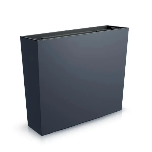 Set 2 jardiniere decorative, antracit, 58x18x49.8 cm, Urbi Case