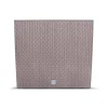 Set 2 jardiniere decorative, imitatie ratan, cafeniu, 58x18x49.8 cm, Rato Case