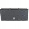 Set 2 jardiniere decorative, sistem irigare, imitatie ratan, antracit, 30 L, 60x25x24 cm, Rato Case