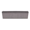 Set 4 jardiniere decorative, cafeniu, 68.5x17.3x15 cm, Ratolla Case P