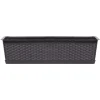 Set 4 jardiniere decorative, maro, 68.5x17.3x15 cm, Ratolla Case P