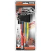 Set 9 chei hexagonale imbus extra-long magnetica Richmann Exclusiv