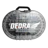 Set accesorii pentru masina de frezat verticala DED7931Z1, 287 buc, cu cutie, Dedra