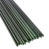 Set 50 araci/suport pentru rosii, castraveti, fasole, metal + PVC, verde, 180x1.6 cm, Artool