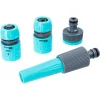 Set de stropit, duza furtun cu accesorii, 4 piese, 1/2", Richmann
