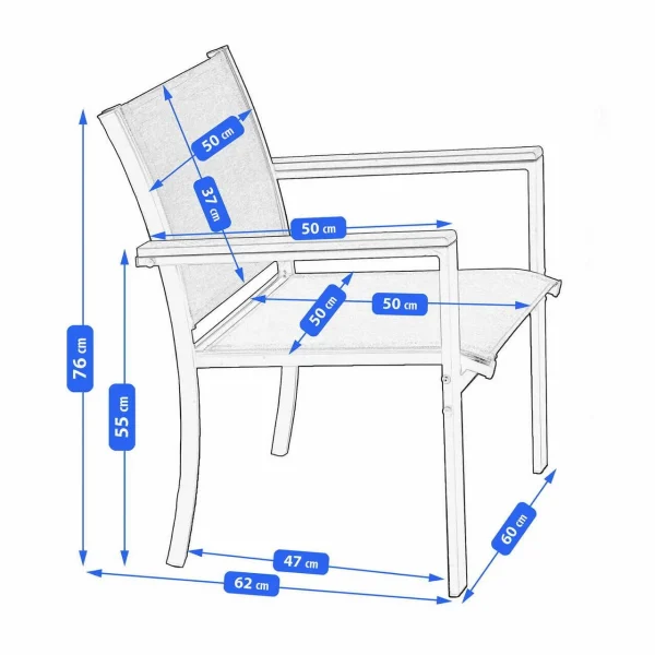 Set mobilier gradina/terasa, negru si natur, 1 masa, 2 scaune, 1 canapea, Imala