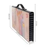 Set pictura si desen pentru copii, trusa plastic neagra, 86 piese, Isotrade