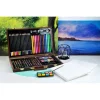 Set pictura si desen, trusa lemn, 81 piese