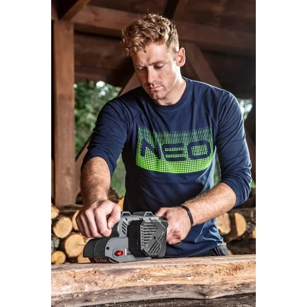 Slefuitor electric cu banda, 900 W, 533x75 mm, Graphite