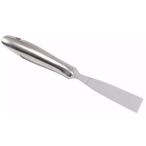 Spaclu inox monobloc, maner metalic, 4 cm, Olejnik