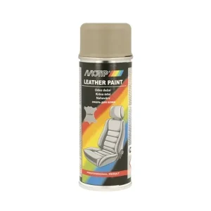 Spray vopsea pentru pentru reconditionare tapiterie din piele, 200 ml, culoare Bej Inchis