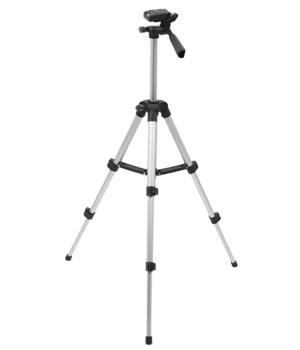 Trepied fotografic din aluminiu, compact, cu suport mobil 3D + Telecomanda Bluetooth