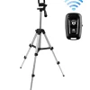 Trepied fotografic din aluminiu, compact, cu suport mobil 3D + Telecomanda Bluetooth