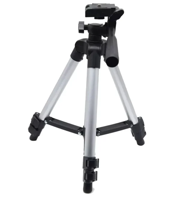 Trepied fotografic din aluminiu, compact, cu suport mobil 3D + Telecomanda Bluetooth