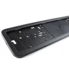 Suport numar inmatriculare din INOX negru mat, LPF 003