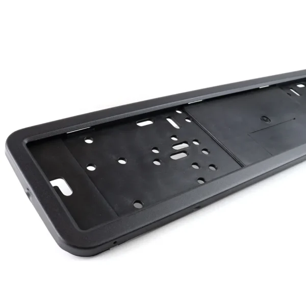 Suport numar inmatriculare din INOX negru mat, LPF 003