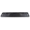 Suport numar inmatriculare din INOX negru mat, LPF 003
