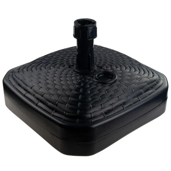 Suport umbrela, Prosperplast, patrat, 39x39x13 cm, antracit