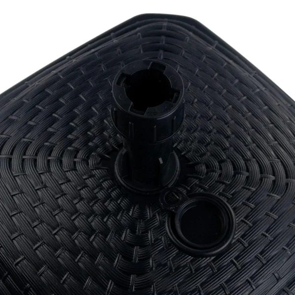 Suport umbrela, Prosperplast, patrat, 39x39x13 cm, antracit