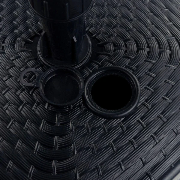 Suport umbrela, Prosperplast, patrat, 39x39x13 cm, antracit