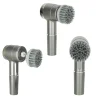 Perie electrica "5-in-1" cu 5 accesorii de curatare pentru baie, podea, rosturi faianta, piscina, cu afisaj cu LED si incarcare USB