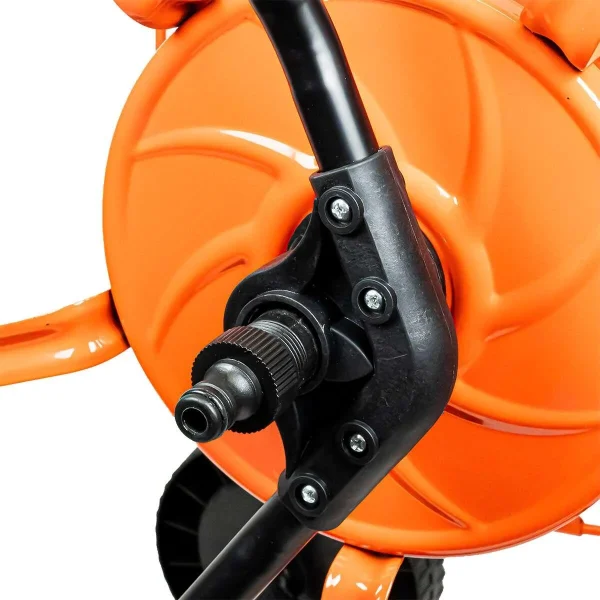 Carucior pentru furtun gradina, otel, 1/2", 60 m, Richmann Exclusive