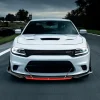 Set 2 Tije din Aluminiu reglabile pentru Consolidare Spoiler, lungime 20cm, IMITATIE CARBON