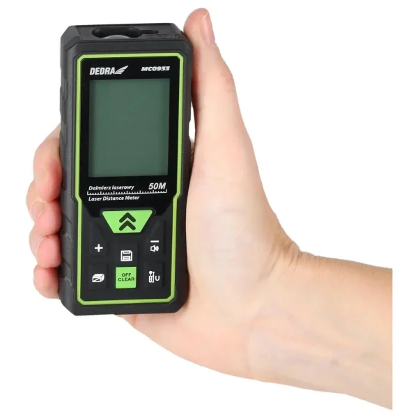 Telemetru cu laser, 50 m, Dedra