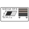 Set chei diverse, sertar TIP B (385x290 mm) pentru dulap mobil, 20 buc, RICHMANN EXCLUSIVE