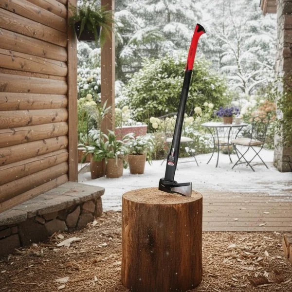 Topor pentru despicat, coada fibra, 2 kg, 80 cm, Strend Pro