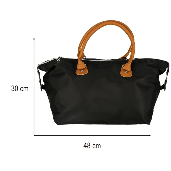 Set 3 piese, geanta de calatorie multifunctionala pentru carucior, set culoare negra, pentru mamici