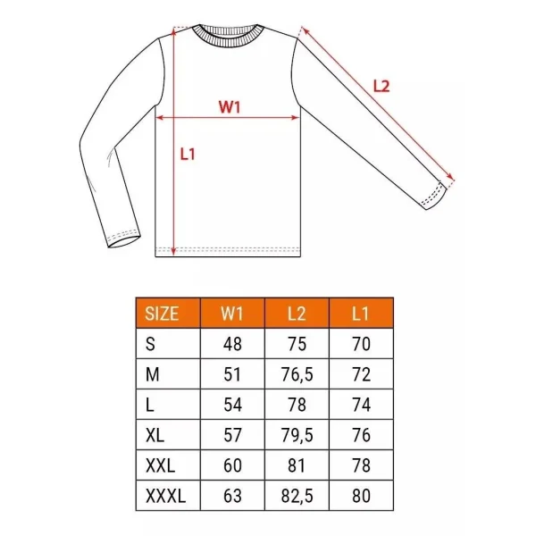 Tricou cu maneca lunga raglan, model Premium, marimea M/50, NEO
