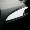Folie Auto Colantare Trimuri, Model Piele Alba, 100 x 45cm