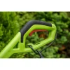 Motocoasa, trimmer, pentru tuns iarba, electric, cu 2 roti, 550 W, 32 cm, Verto