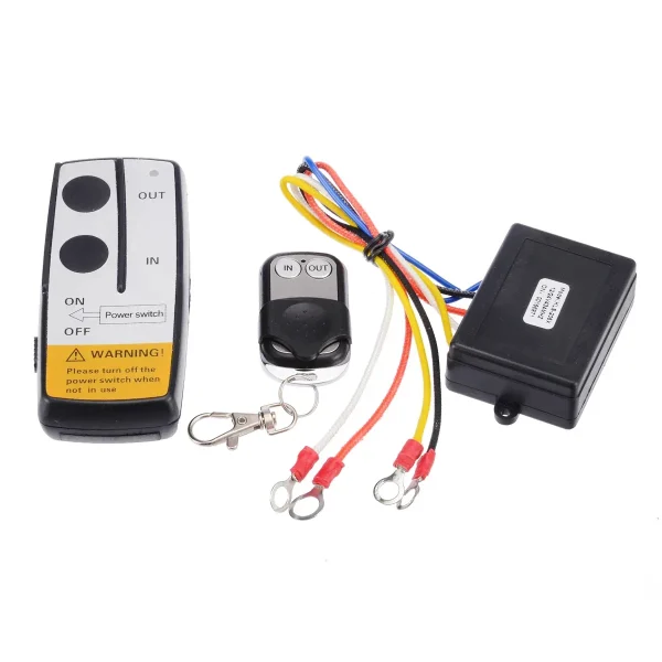 Modul cu 2 telecomenzi Wireless pentru actionare Troliu, destinatie Off-Road, ATV, SSV, QUAD (AVX-T290519-8)