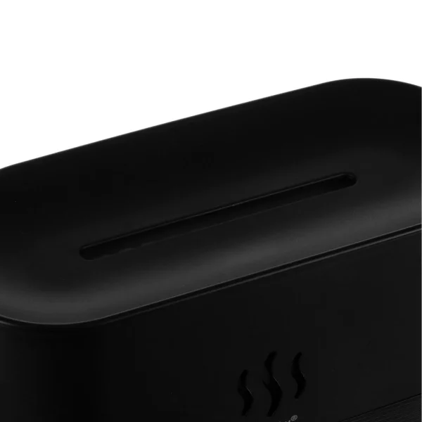 Umidificator cu difuzor de aroma, Ruhhy, 3 in 1, LED cu efect flacara, 6.5 W, 180 ml, 17x9.8x7.2 cm