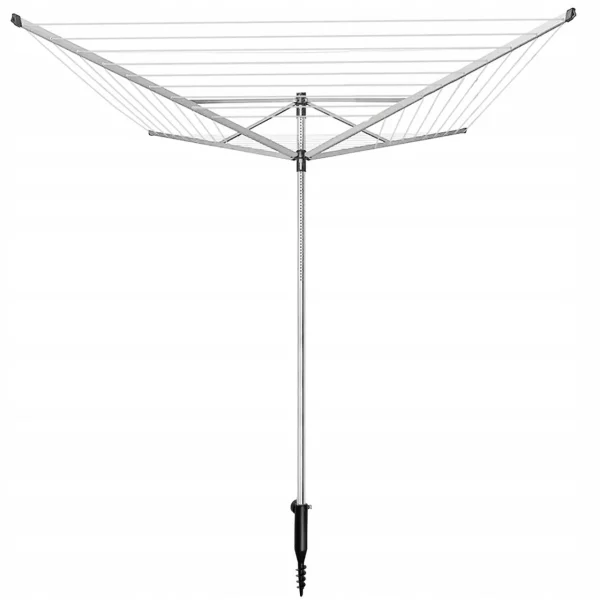 Uscator rufe, pentru exterior, 4 brate, capacitate de uscare 50 m, Gardlov