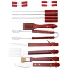 Ustensile pentru barbecue, grill, gratar, inox, cu geanta, set 19 piese, Strend Pro Grill