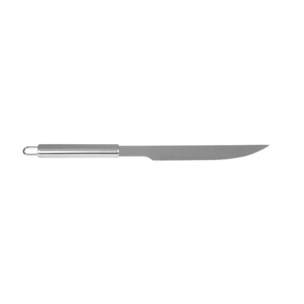 Ustensile pentru barbecue, grill, gratar, inox, geanta transport, set 9 piese, 35 cm, Kaminer 