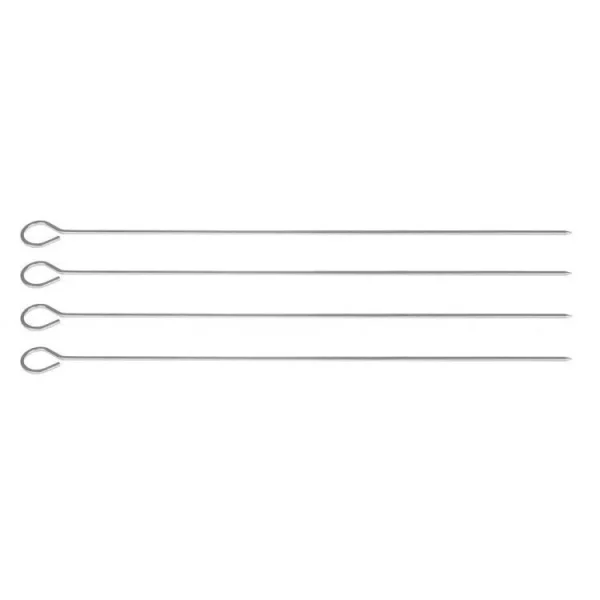 Ustensile pentru barbecue, grill, gratar, inox, geanta transport, set 9 piese, 35 cm, Kaminer 
