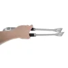 Ustensile pentru barbecue, grill, gratar, inox, trusa aluminiu, set 5 piese, 35 cm, Kaminer