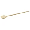 Vas de fonta tip Wok, emailat, 35.5x11 cm, cu lingura de lemn, Perfect Home