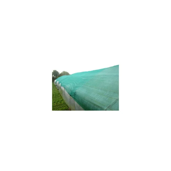Plasa de umbrire, HDPE, 230 g/mp, grad de umbrire 95%, verde, 50x1.8 m