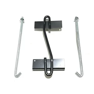 Suport Universal pentru fixare - asigurare baterie auto, metalic, culoare neagra