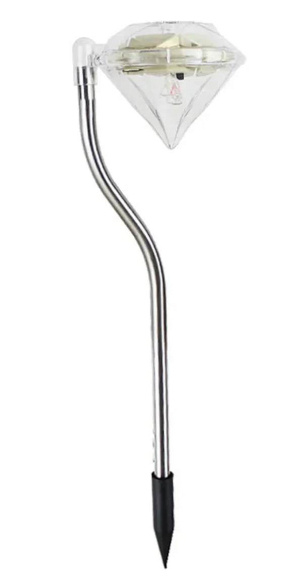 Lampa Solara estetica exterioara de gradina RGB LED tip "lampadar"