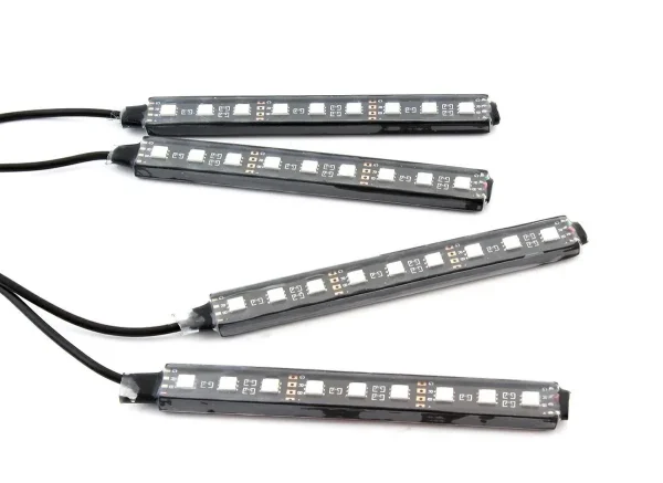 Lumini UnderCar LED - RGB pentru interior sau exterior cu Bluetooth - 12cm ZD65B