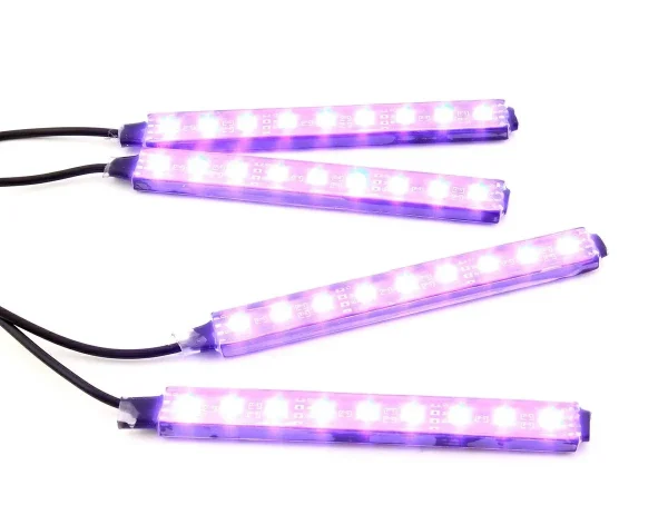 Lumini UnderCar LED - RGB pentru interior sau exterior cu Bluetooth - 12cm ZD65B